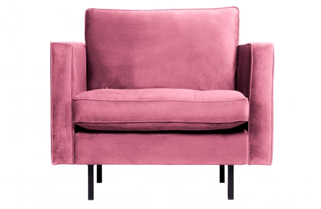 Rodeo Classic Fauteuil Velvet Pink