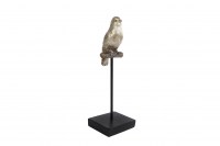 Sculptuur "Vogel op tak" zilver
