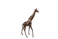 Sculptuur "Giraffe" S brons polystone