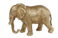 Sculptuur "Elephant" L goud