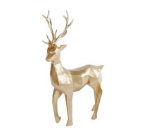 Sculptuur  Geometrisch Hert Liggend