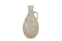 Kruik met oor antique marble gold glas