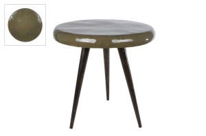bijzettafel Metaal groen