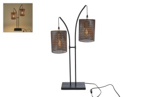 Tafellamp duo zwart 