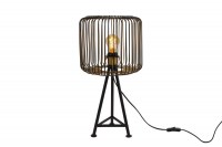 goudkleurige tafellamp shade lamp draadlamp kap