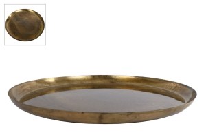 Dienblad "Luca" L oud goud