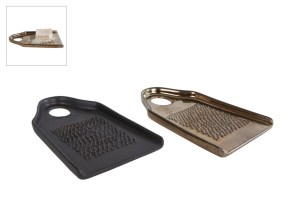 Rasp /schaaltje voor amberblokje Scrape zwart