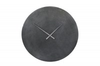 Klok "Merkur" grijs aluminium