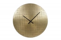 Wandklok "Zurich" L goud metaal