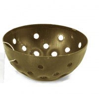 Waxinehouder cirkels goud