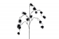 Kunst tak "Fluffy" zwart