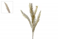 Kunst tak "Feather Fern" goud