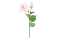 Kunst bloem Hibiscus roze 64cm