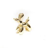 HV Doggy Style Beeld - goud - 21,5cm