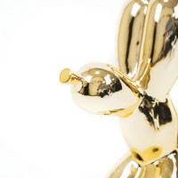 HV Doggy Style Beeld - goud - 21,5cm