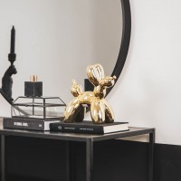 HV Doggy Style Beeld - goud - 21,5cm