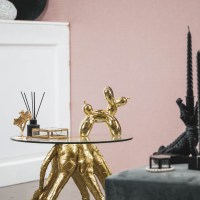 HV Doggy Style Beeld - goud - 21,5cm