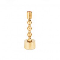  HV Bubbel Kandelaar Goud - M -6x6x20cm