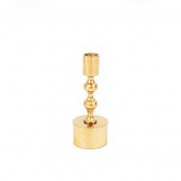 HV Bubbel Kandelaar Goud - S - 6x6x16cm