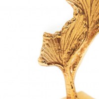 Decoratie ginkgo Bladeren - 9x4,5x10,5cm