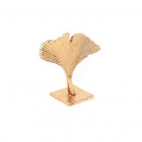 HV Decoratie ginkgo Blad - 9,5x5x10,5cm