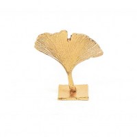 HV Decoratie ginkgo Blad - 9,5x5x10,5cm