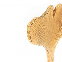 HV Decoratie ginkgo Blad - 9,5x5x10,5cm