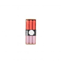 HV 6 Kaarsen - Rood/ Roze - 2,3x14 cm