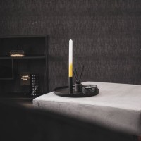 HV 4 Kaarsen- Wit/goud - 2x25 cm