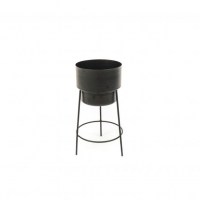 HV Plantenpot Zwart - 18x18x32cm