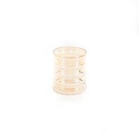 HV Bubbel Vaas S - amber - 12,5x15cm