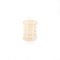 HV Bubbel Vaas S - amber - 12,5x15cm