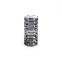 HV Bubbel Vaas M - Zwart - 12,5x25cm