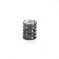 HV Bubbel Vaas S - Zwart - 12,5x15cm