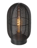 Tafellamp Ø18x30 cm OPHRA mat zwart