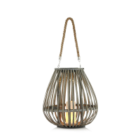 Luxform Large Solar Rattan Lantern