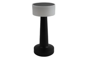 Tafellamp LED oplaadbaar zwart/wit