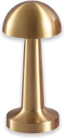Tafellamp LED oplaadbaar zwart rond