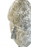 Ornament op voet 11,5x10x35 cm FACE beton+zwart