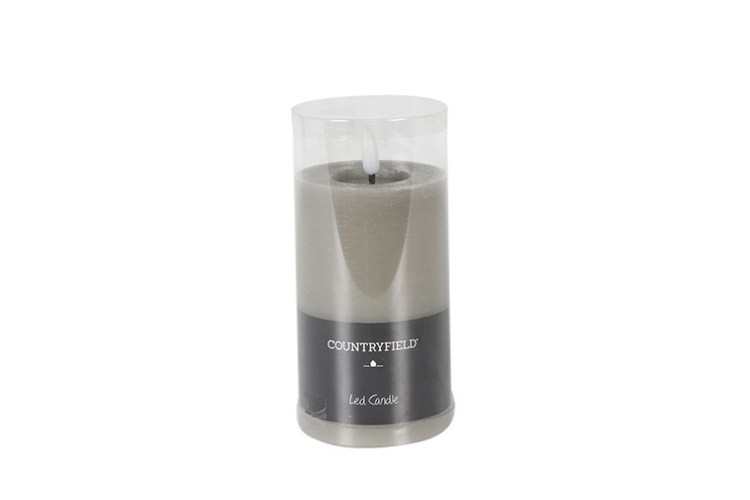 Countryfield LED Stompkaars 7,5 cm Rustiek L Grijs