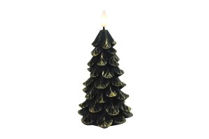 Kerstboomkaars LED Lyon M groen