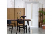 Guild Tafel Naturel Met Zwart Onderstel