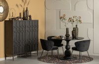 Bequest Opbergkast Hout Zwart