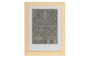 Blake fotolijst met houten rand naturel 40x30 woood exclusive