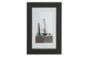 Blake fotolijst met houten rand zwart 30x20 woood exclusive