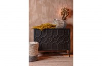 Leaf wandlamp metaal antique brass