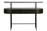 Imani sidetable metaal donkergrijsal zwart Woood Exclusive