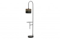 Blackout staande lamp metaal zwart Bepurehome