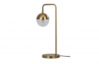 Globular tafellamp metaal antique brass Bepurehome bij VanEtje