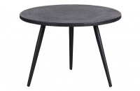 Set v 2 - suze bijzettafels hout/metaal zwart Woood